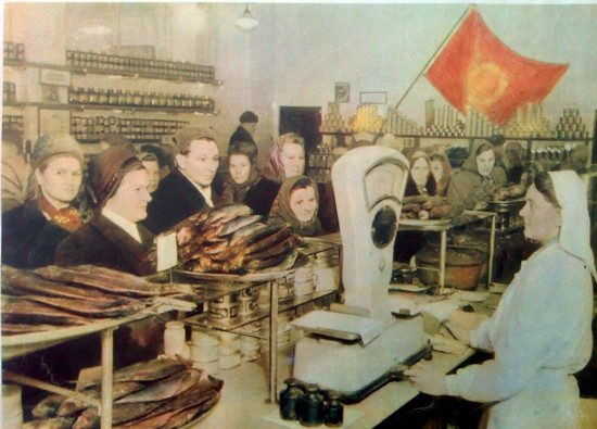 Рига. Рыбный отдел. 1954 г. https://visualhistory.livejournal.com/44215.html?ysclid=mm6ih6h231784643096