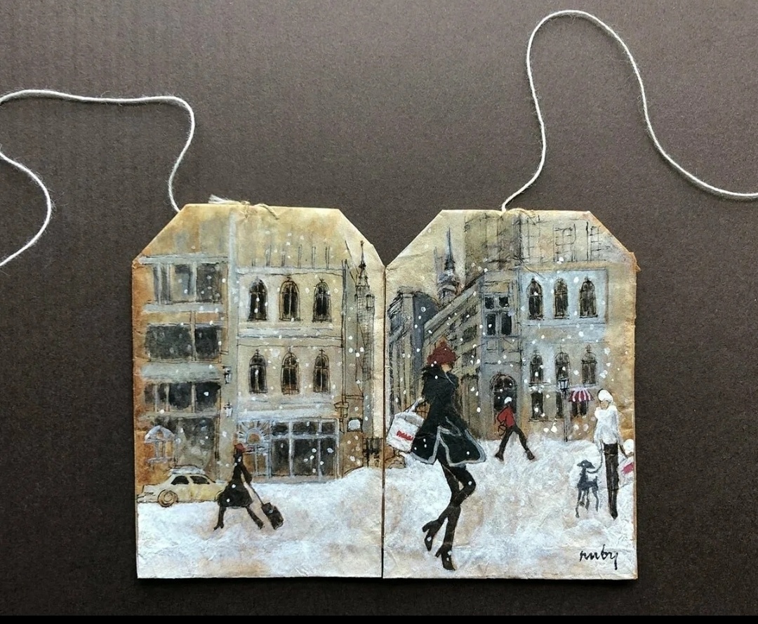 Работы художницы Руби Сильвиус.