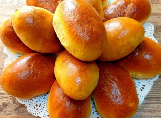 Воздушные пирожки с яблоками 🍎