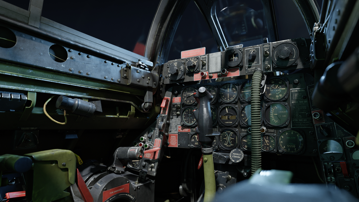 Авторы «Ил-2: Корея» показали кабину самолета США — текстуры впечатляют
