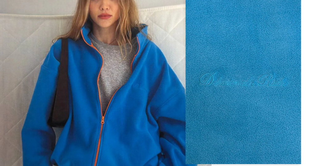 Вещь дня: флиска с акцентной молнией