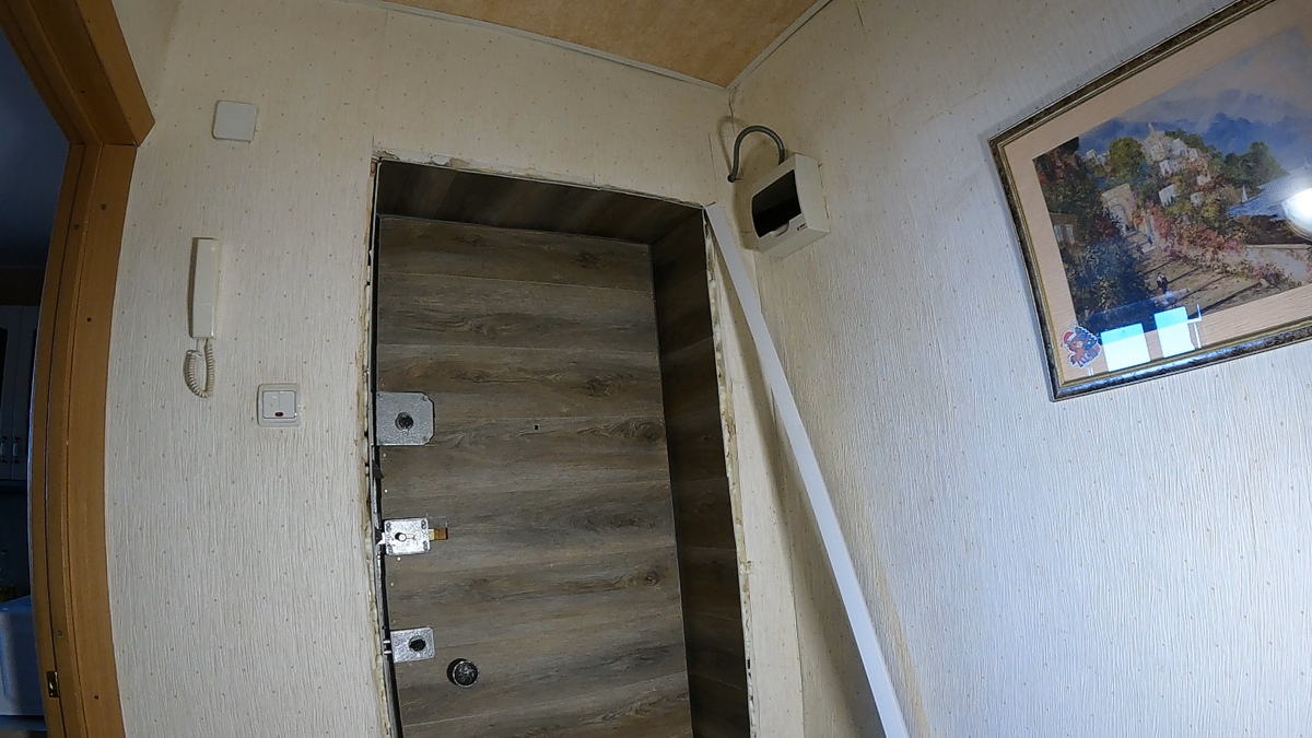 Зазор получился довольно-таки большой