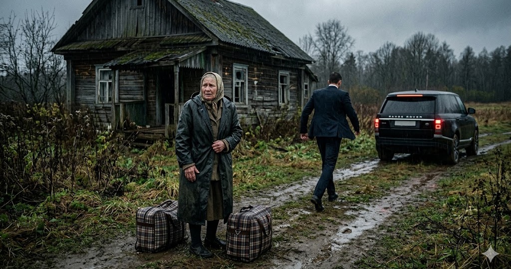 Оставив мать у ветхой избы со словами «Оставайся здесь и не лезь в мою жизнь», сын и не подозревал о последствиях. Уже на следующее утро он