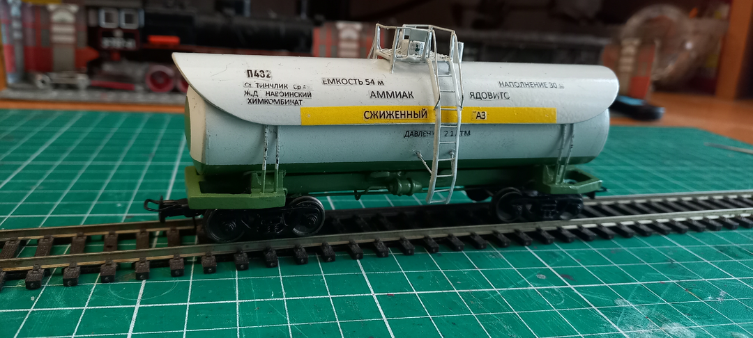 Делаем модель цистерны под аммиак 15-1408. ч.3. "Декали"