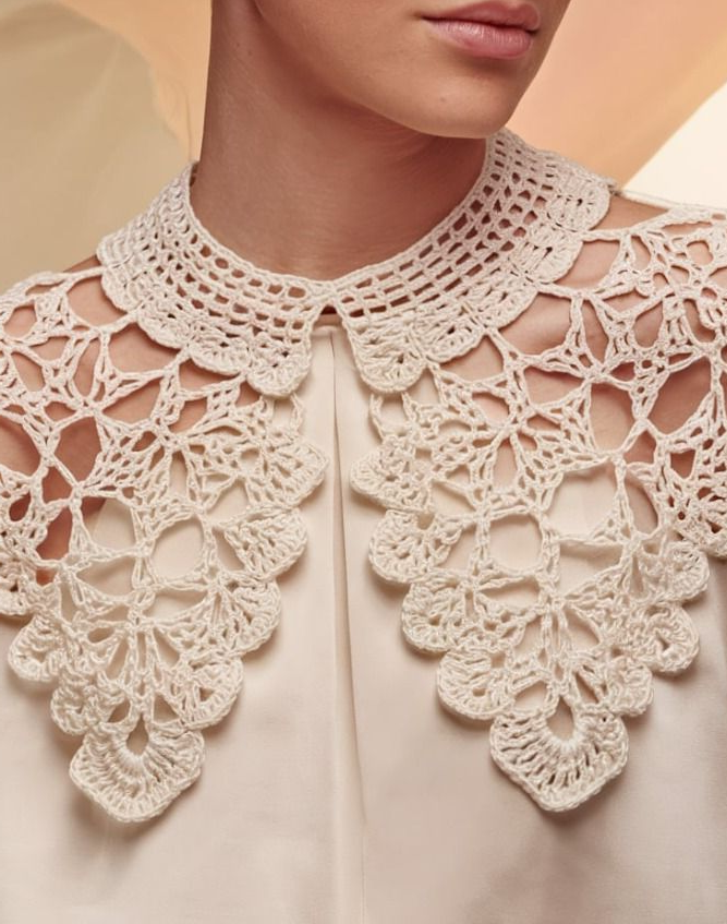 Воротничок крючком от ИИ