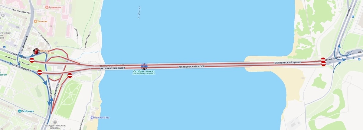    Перекрытие нужно, чтобы нанести разметку качественно и безопасно, сообщили в мэрии Череповца.