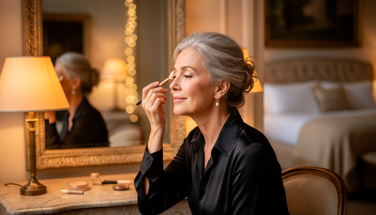 Легкий тон вместо плотной штукатурки, кремовые текстуры и теплые оттенки - вот и весь секрет