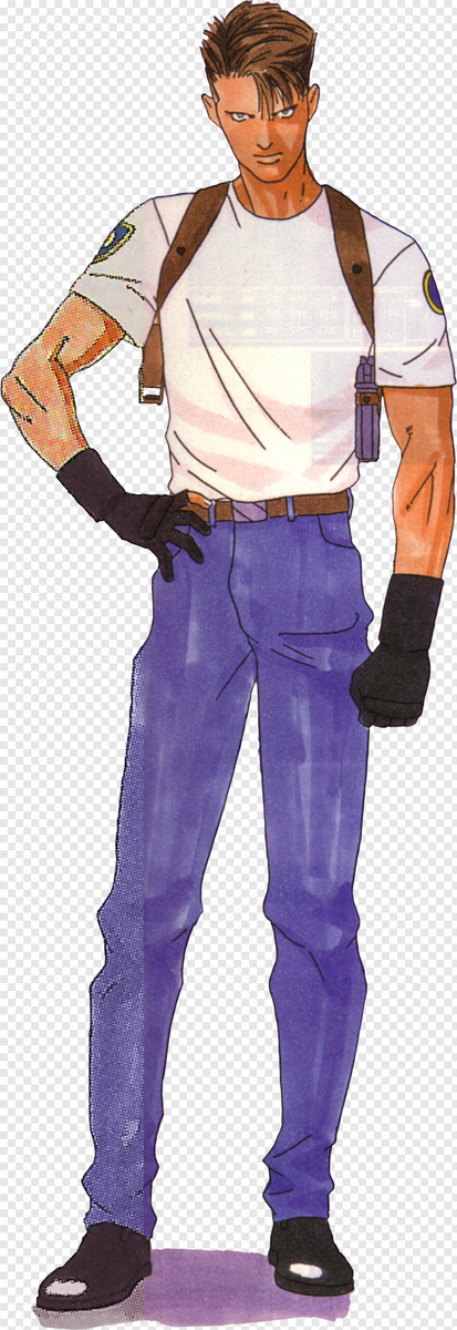 Первоначальный облик Леона из Resident Evil 1,5