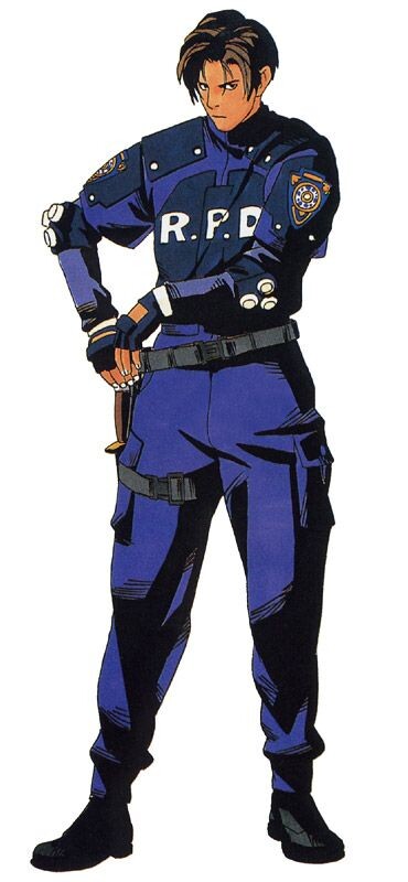 Леон в Resident Evil 1,5. Примерно таким Леон предстаёт и в релизном Resident Evil 2.