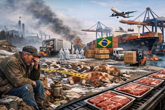    Убой бурёнок и другого КРС по регионам России на фоне «оптимизации» и роста импорта