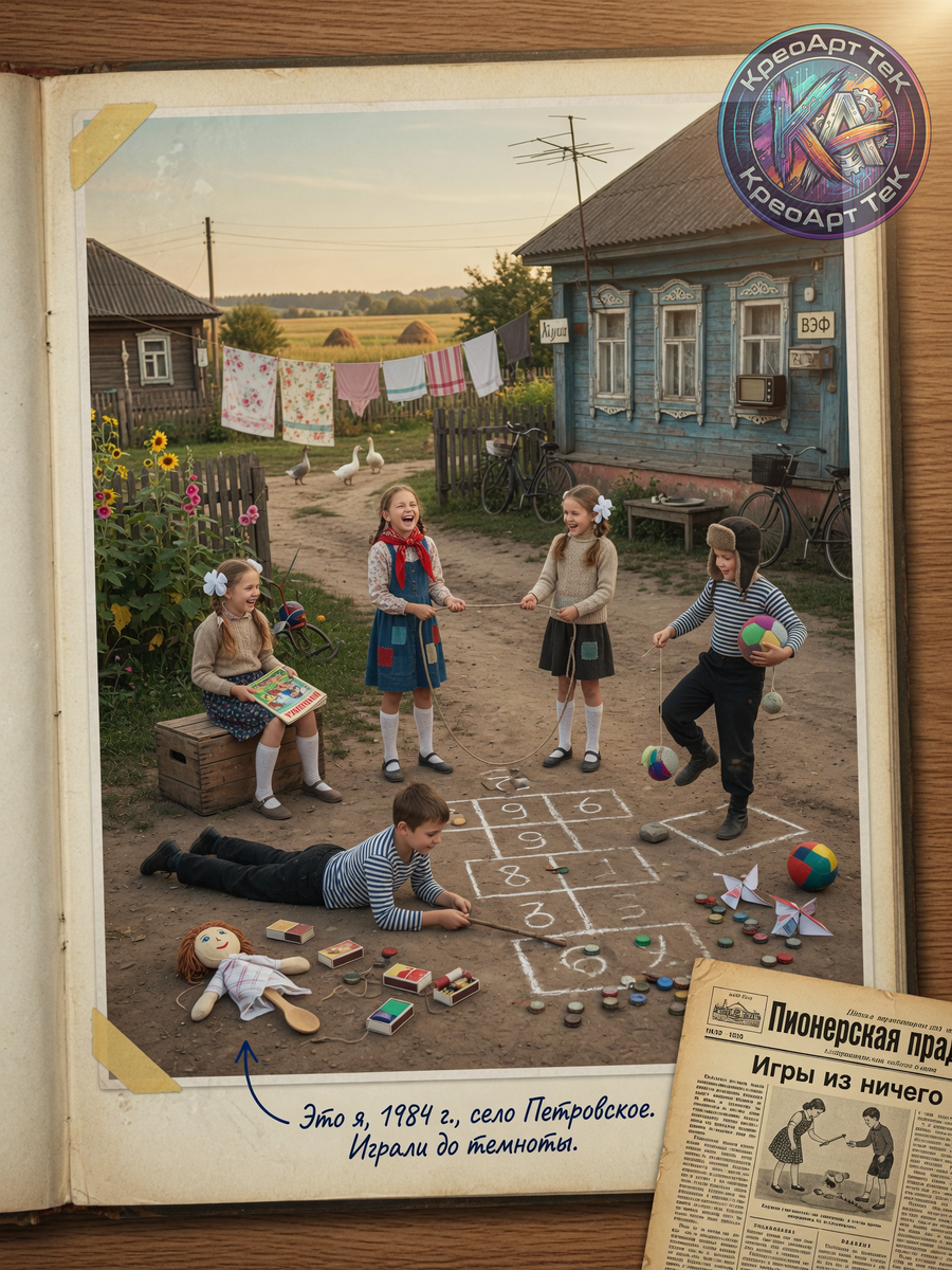 Чем развлекались дети 80-х