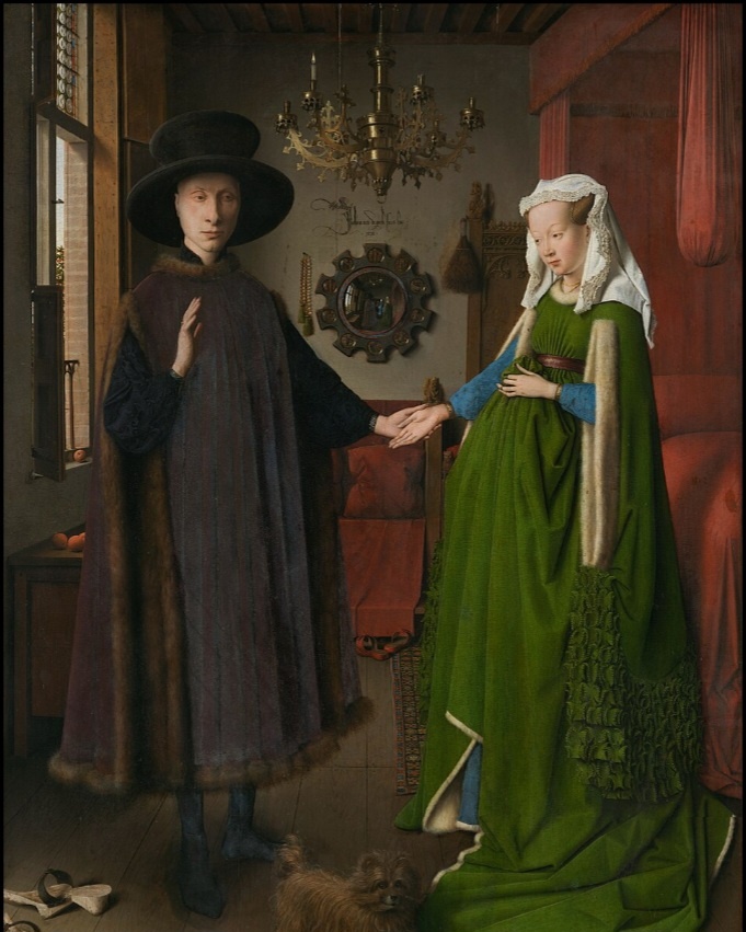 Ян ван Эйк. Портрет четы Арнольфини (1434 г). Источник: Википедия 
