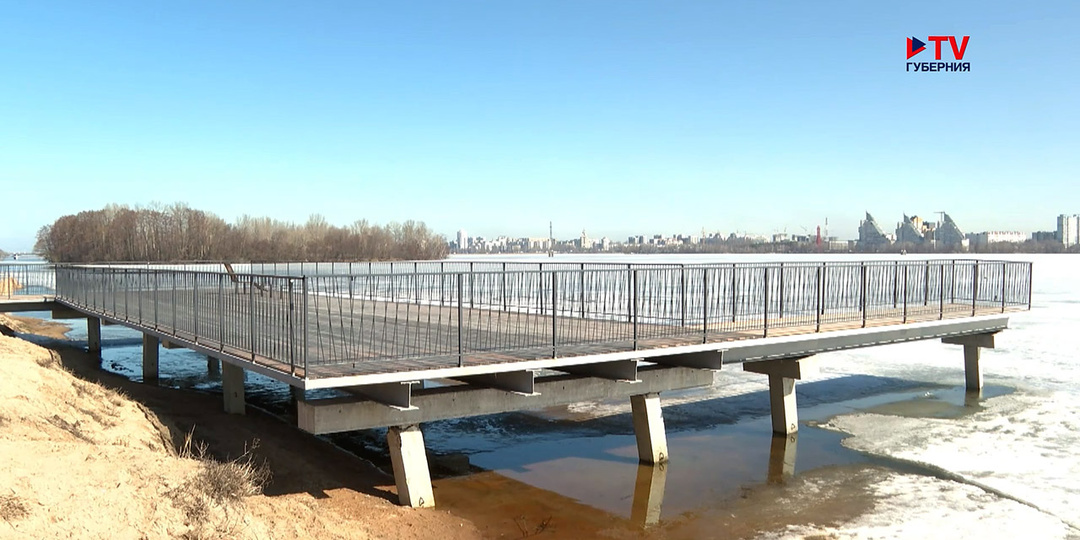 Новые пирсы появятся летом на Петровской набережной в Воронеже