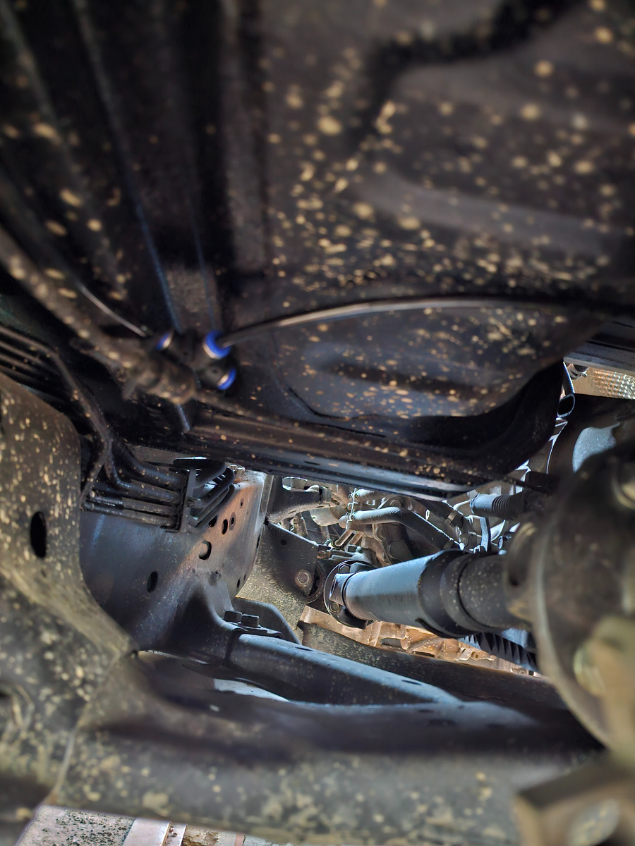 Тройник магистрали задний мост+раздатка