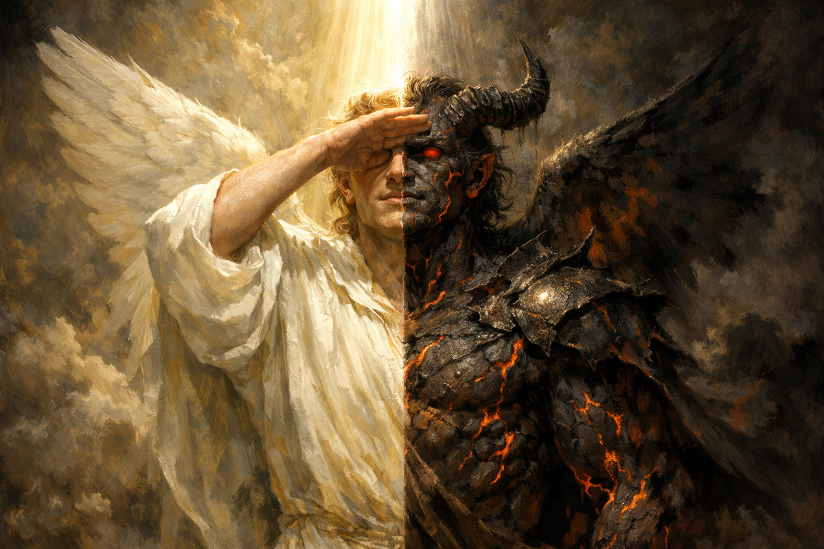 двуличие дьявола