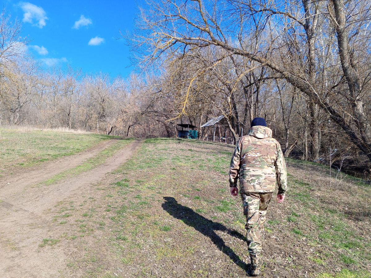 Место для отдыха возле поселка Надежда