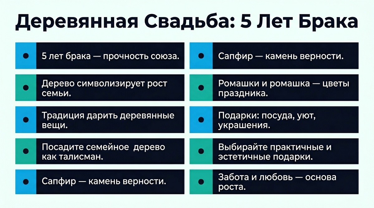 Деревянная свадьба: 5 лет брака  📷
