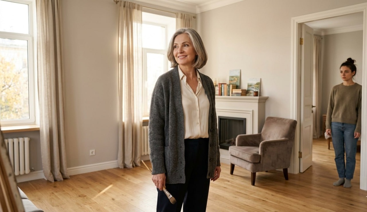 Она просто переставила диван. Но в тот день в этом доме всё изменилось.