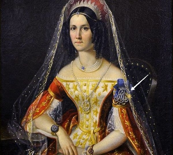 Фрейлинский шифр: знак высочайшей милости