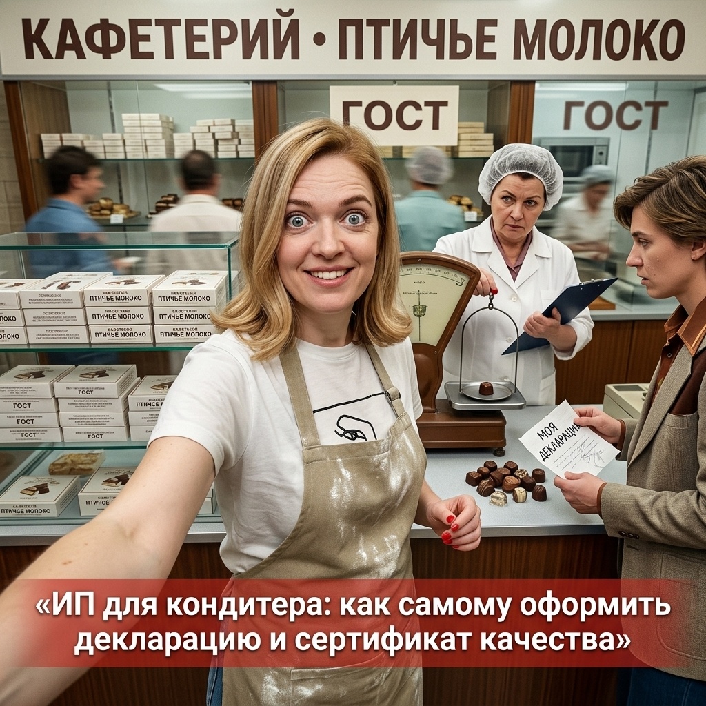    Как кондитеру самостоятельно оформить декларацию и сертификат качества. admin