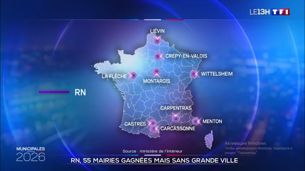 Крупные города, перешедшие под власть "Нацобъединения".