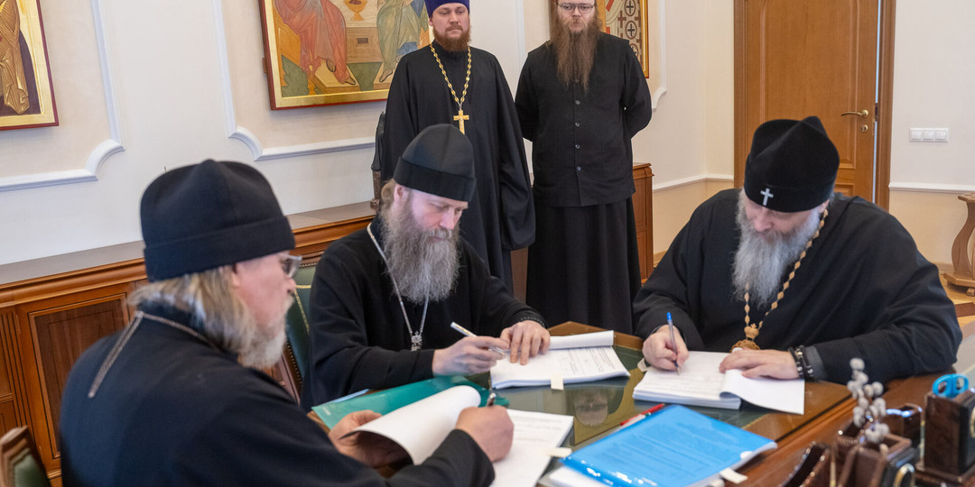 Экзарх Западной Европы Марк передал дела рязанскому митрополиту Никодиму