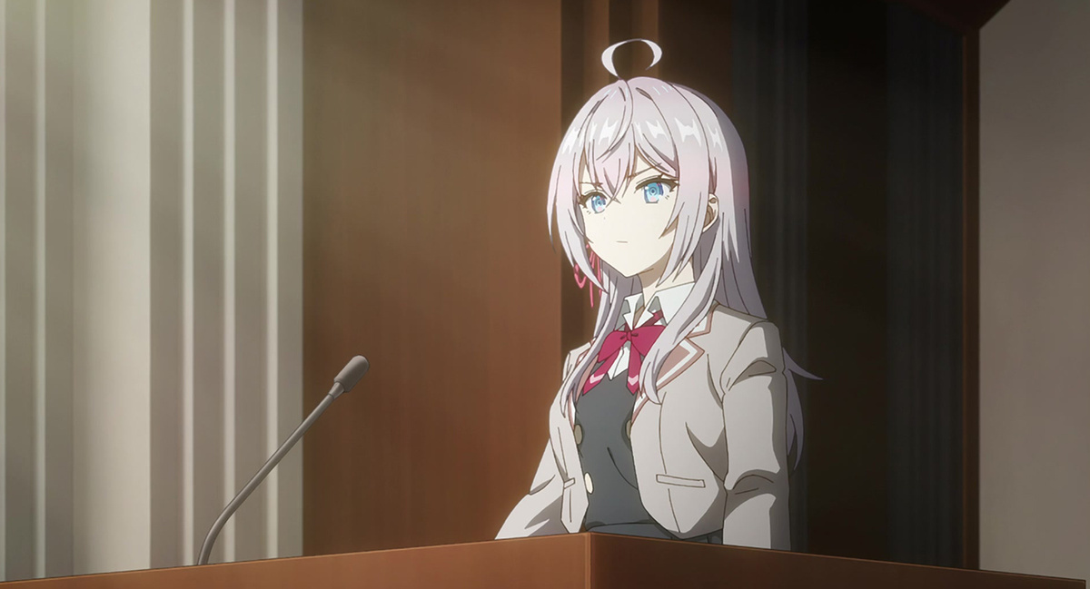 Кадр из аниме «Аля иногда кокетничает со мной по-русски» (Tokidoki Bosotto Roshia-go de Dereru Tonari no Alya-san, 2024). © Sunsunsun / Doga Kobo