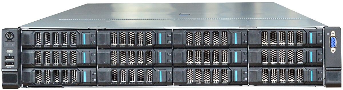Сервер Гравитон СН2122И6 вид спереди