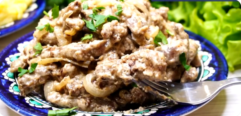 Готовлю печень только так... Лучший способ приготовить печень. Никакой горечи и жесткости...