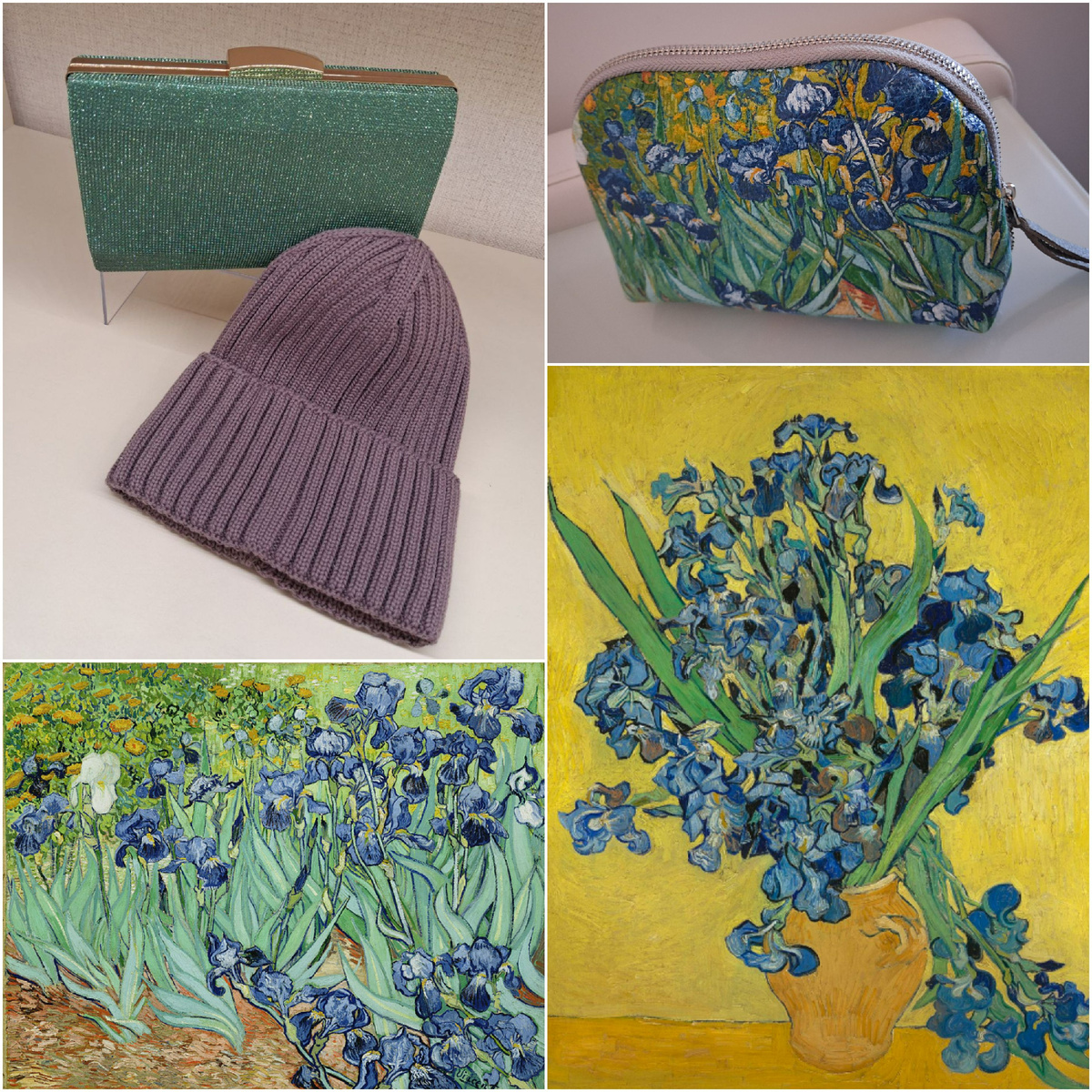 "Ирисы" (1889), "Ирисы" (1890)