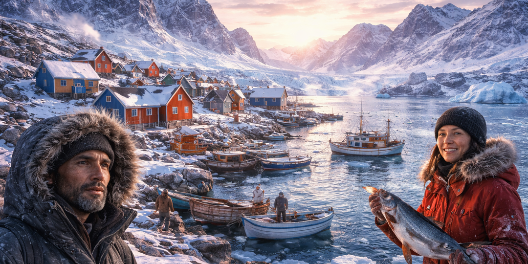 Как живут люди в Гренландии