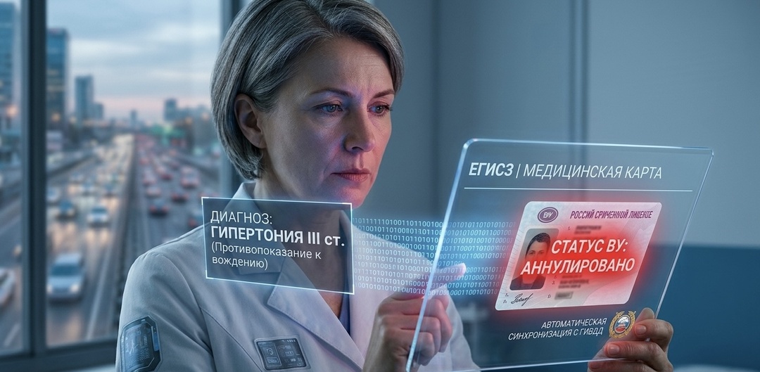 Визит к врачу — прощай права? Почему в 2026 году медкабинет стал «филиалом» ГИБДД