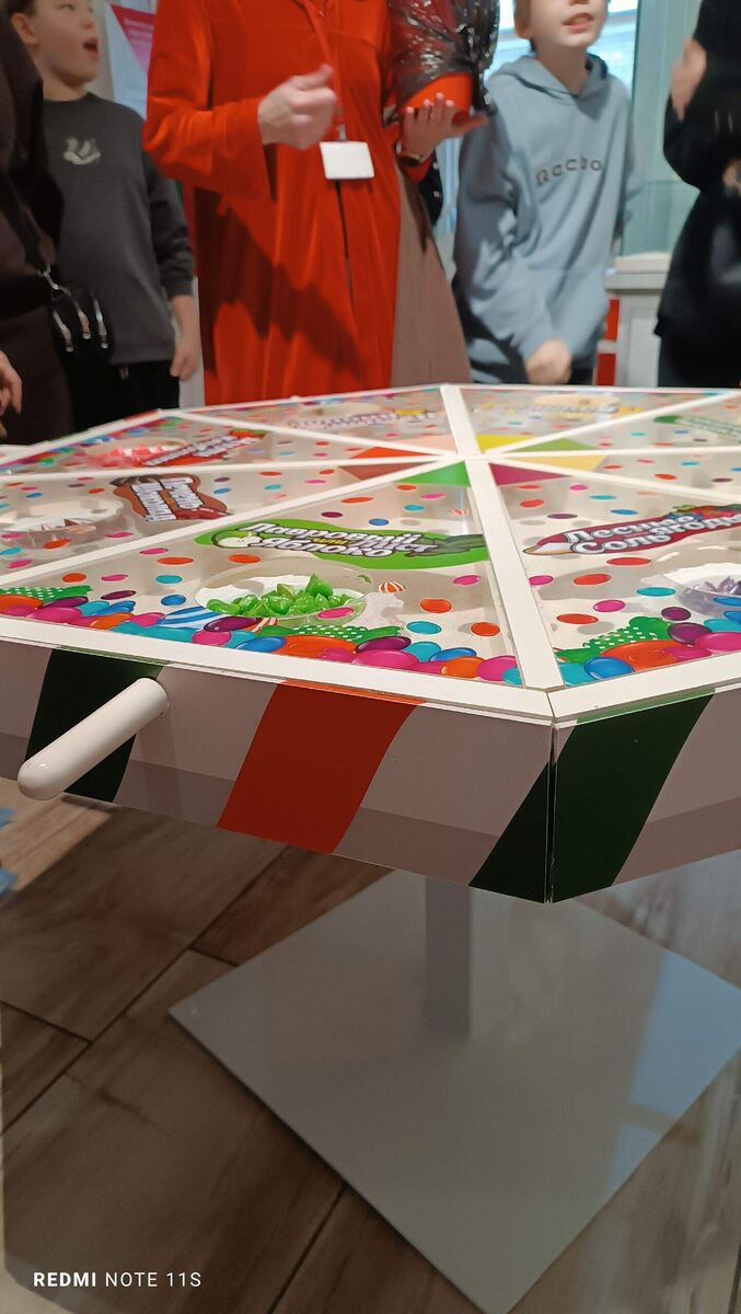 Карамельное колесо фортуны.