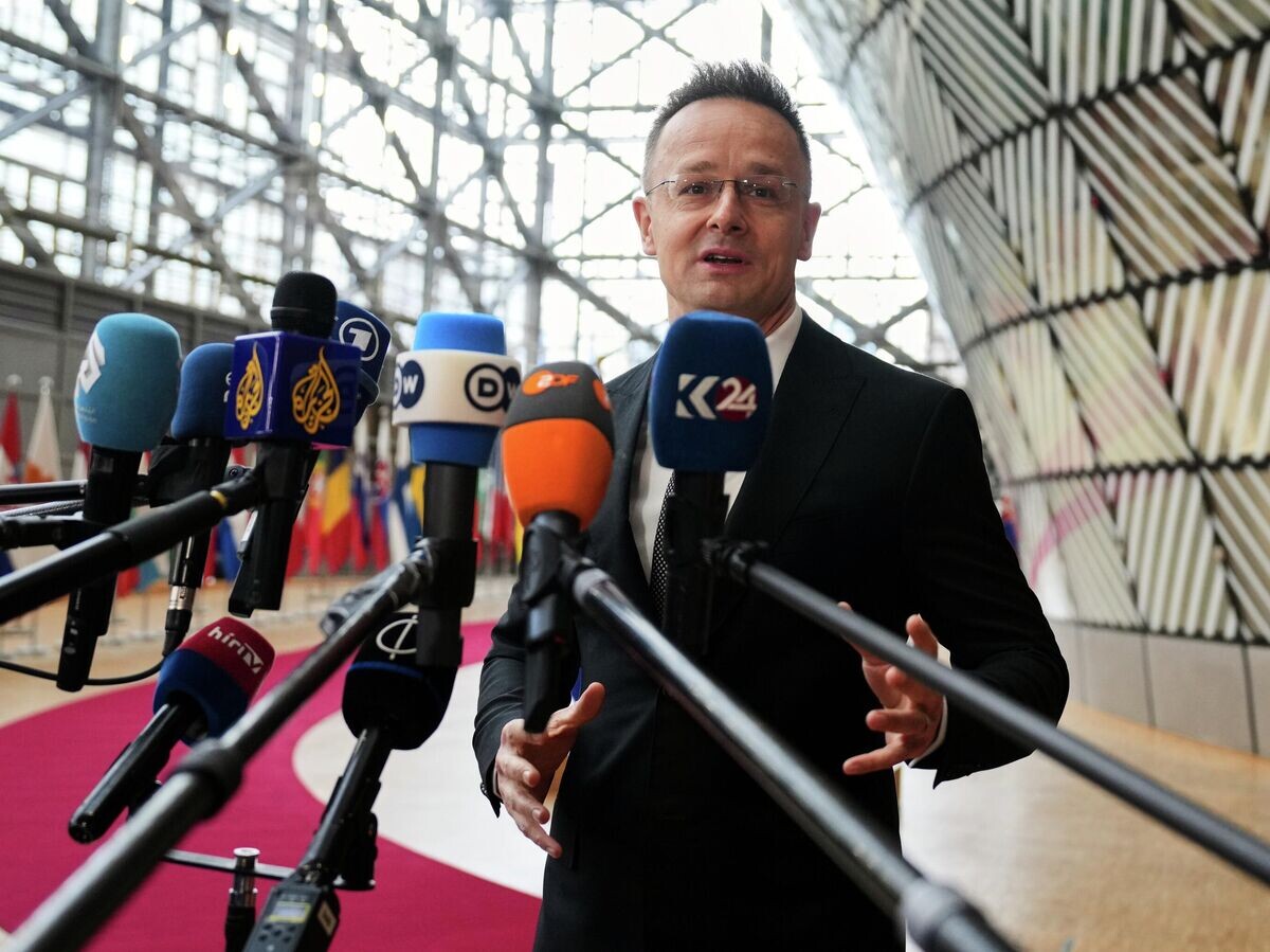    Министр иностранных дел Венгрии Петер Сийярто | © AP Photo / Virginia Mayo