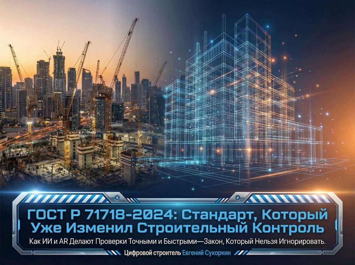 Пока ваш инспектор карабкается на леса с рулеткой, конкуренты уже проверяют геометрию дроном с ИИ. И теперь это — закон