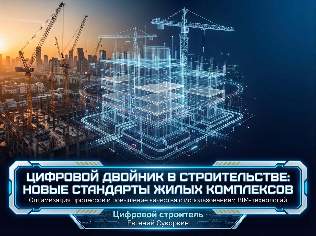 С февраля 2024 года в России действуют правила цифровых моделей жилья. Если вы ещё не привели свои ЦИМ в соответствие — у вас остаётся всё меньше времени до того, как это сделает рынок без вас
