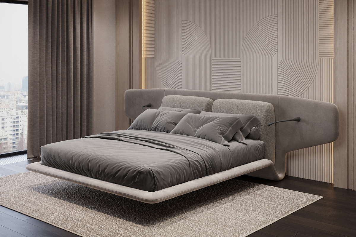 Кровать AerA S, бренд RU‑SKY, автор Илья Легчатов 