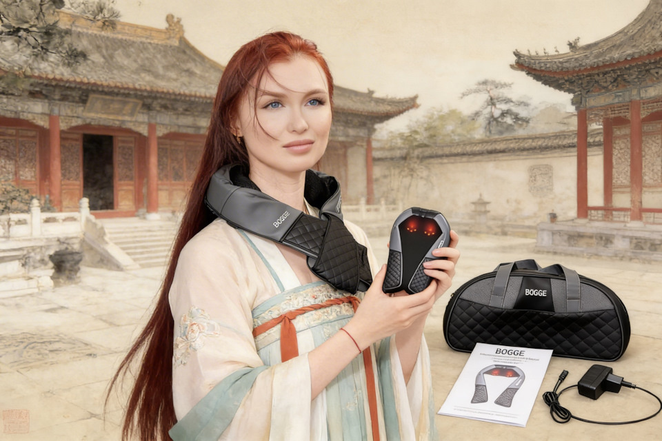 И, как вы знаете, вместе с ними, заказывала себе массажер — ZenNeck