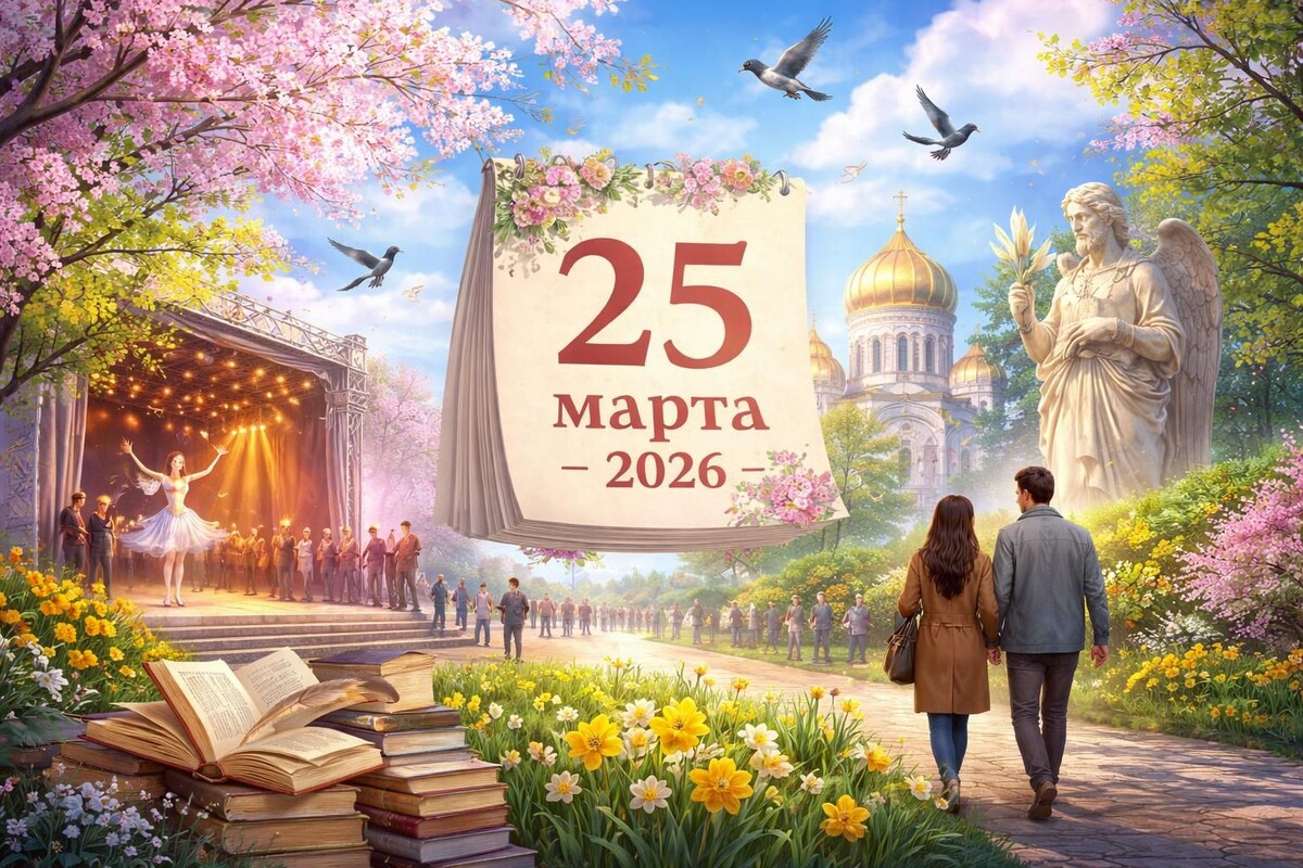 25 марта 2026: День в искусстве, вере и в окружении заботы