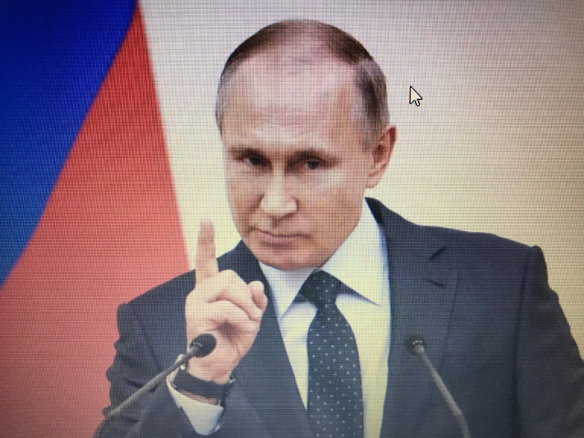 Путин. Фото из архива РИА Новости