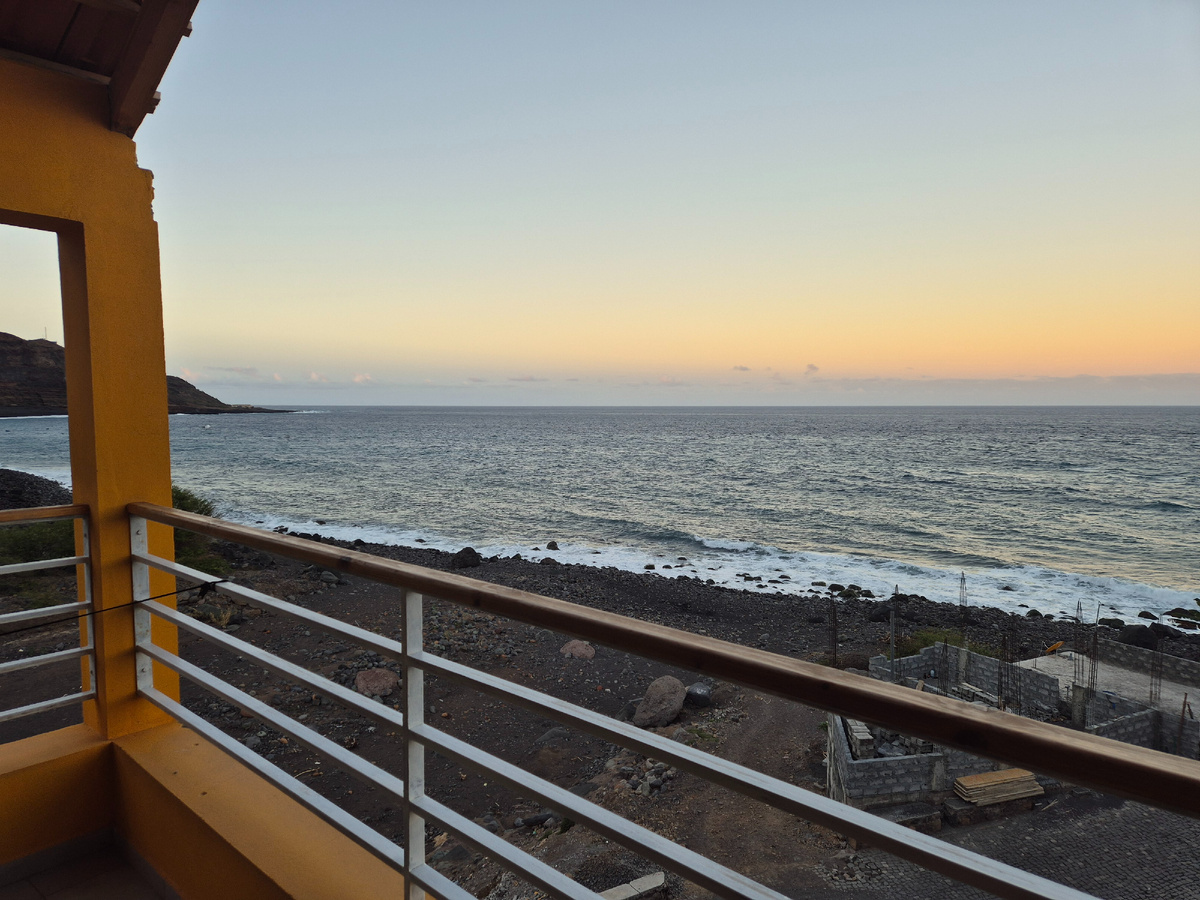 вид из номера, Таррафал, Санту-Антан, Кабо-Верде 