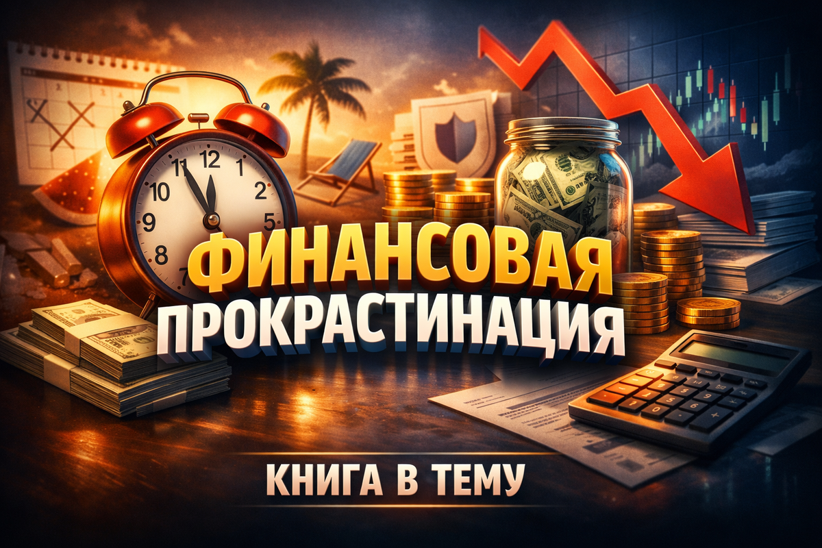 Финансовая прокрастинация: как перестать откладывать инвестиции и страховки