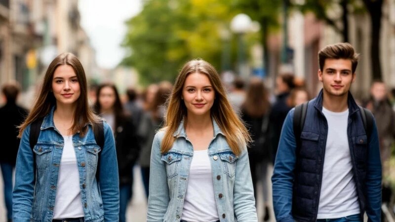     Молодежь, молодые люди. Шедеврум/Altapress.ru