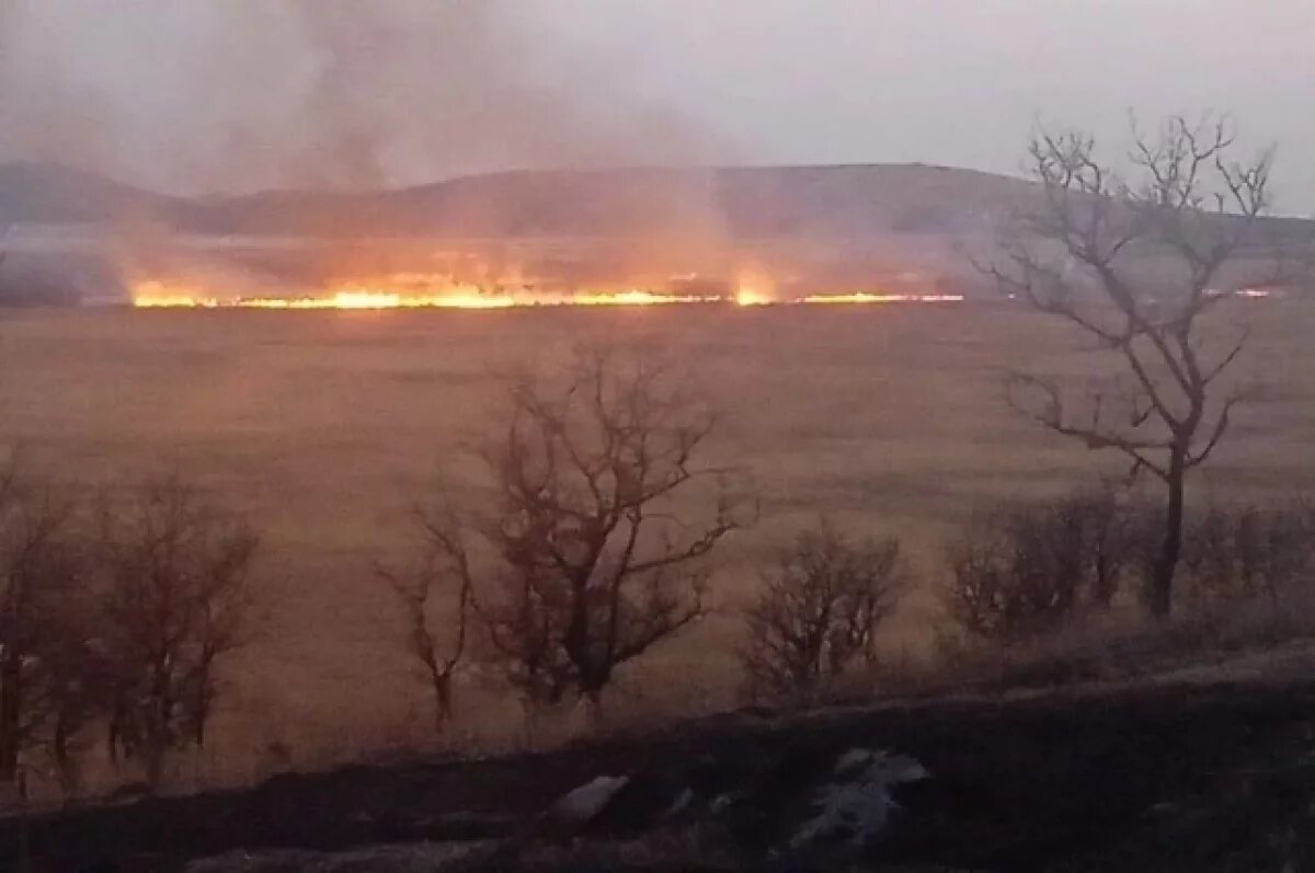    В Приморье ликвидирован пожар, с которым боролись четверо суток
