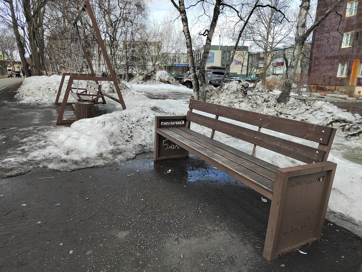 Март. Камчатка