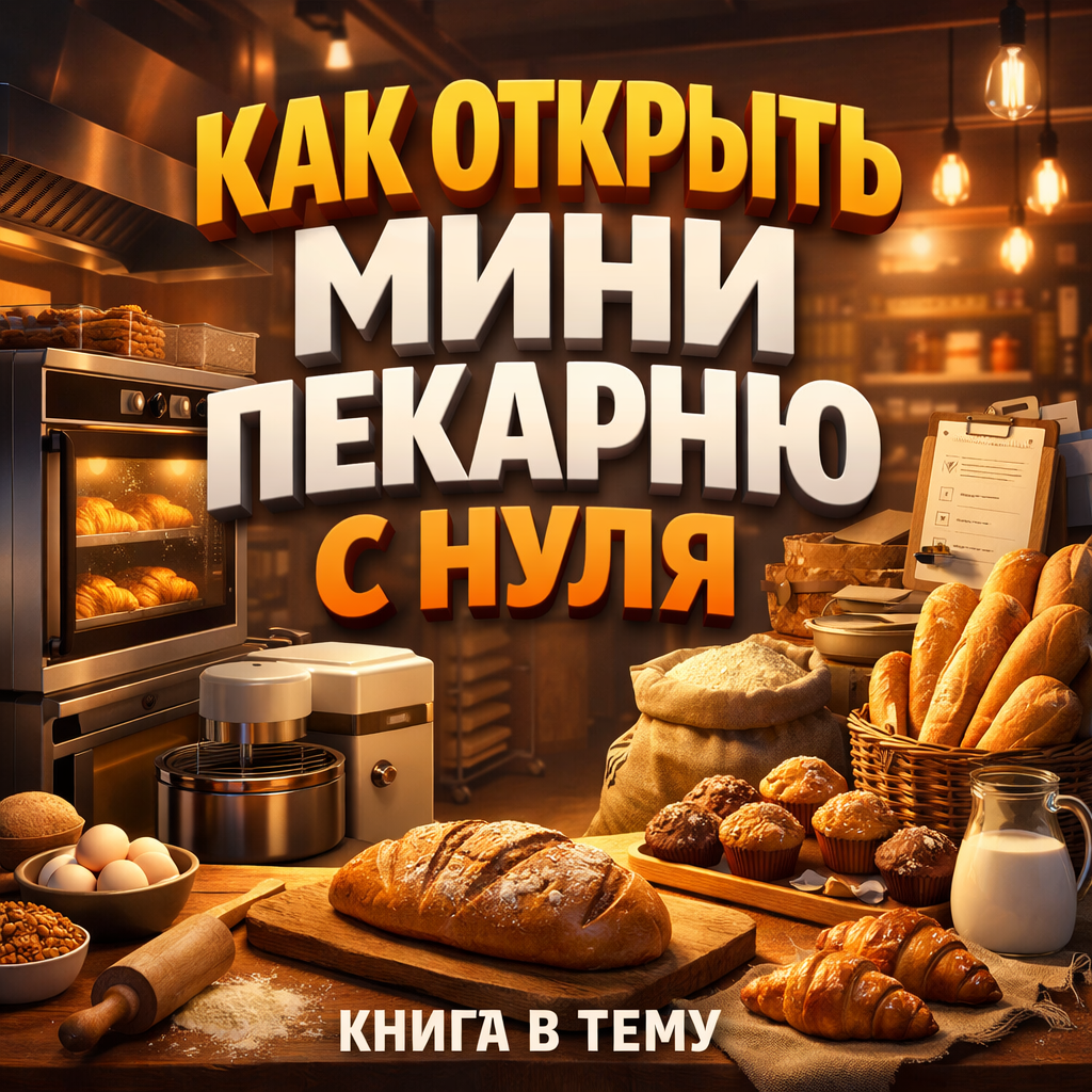 Как открыть мини пекарню с нуля: пошаговый план для начинающих предпринимателей