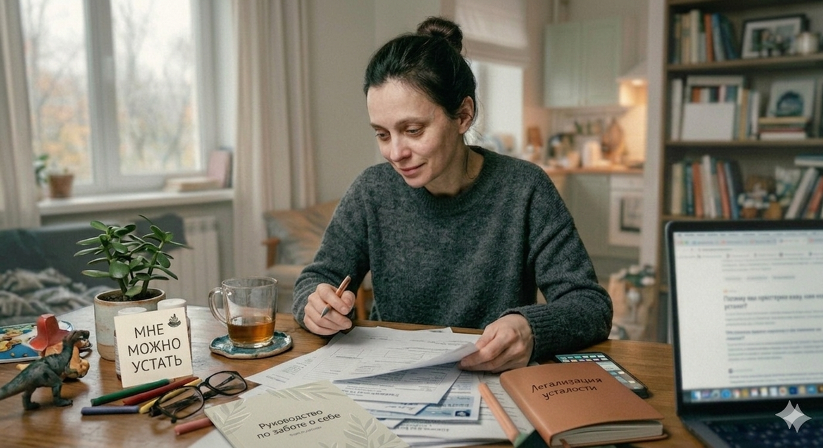 Мне нужна пауза. Сегодня можно не быть идеальной. Можно просто быть...