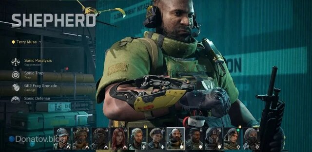    Шепард в Delta Force