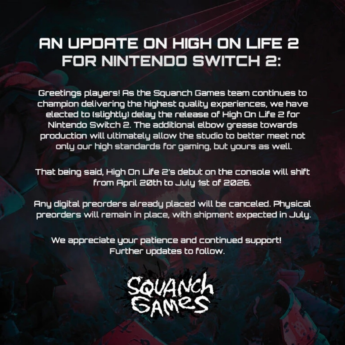 Фото: Squanch Games