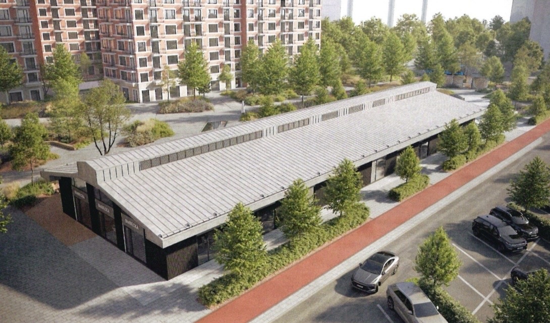    Визуализация проекта магазина. Фото с сайта администрации Краснообска